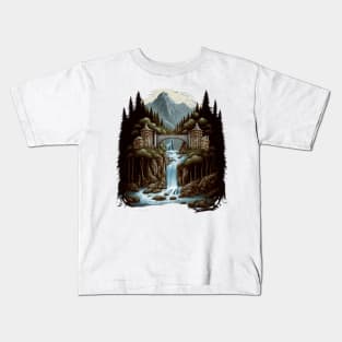 A Homely House at the Valley - Fantasy Kids T-Shirt